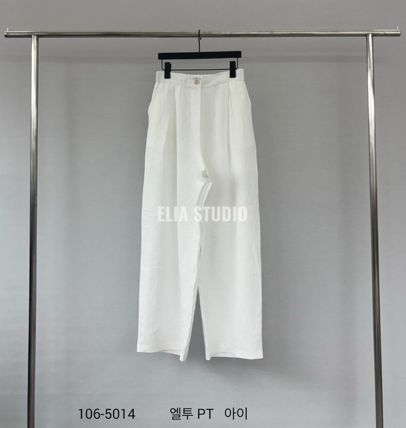 ELIA韓國東大門代購女裝新品推薦時尚休閑熱賣職業休閑褲ELIA休閑褲圖色1
