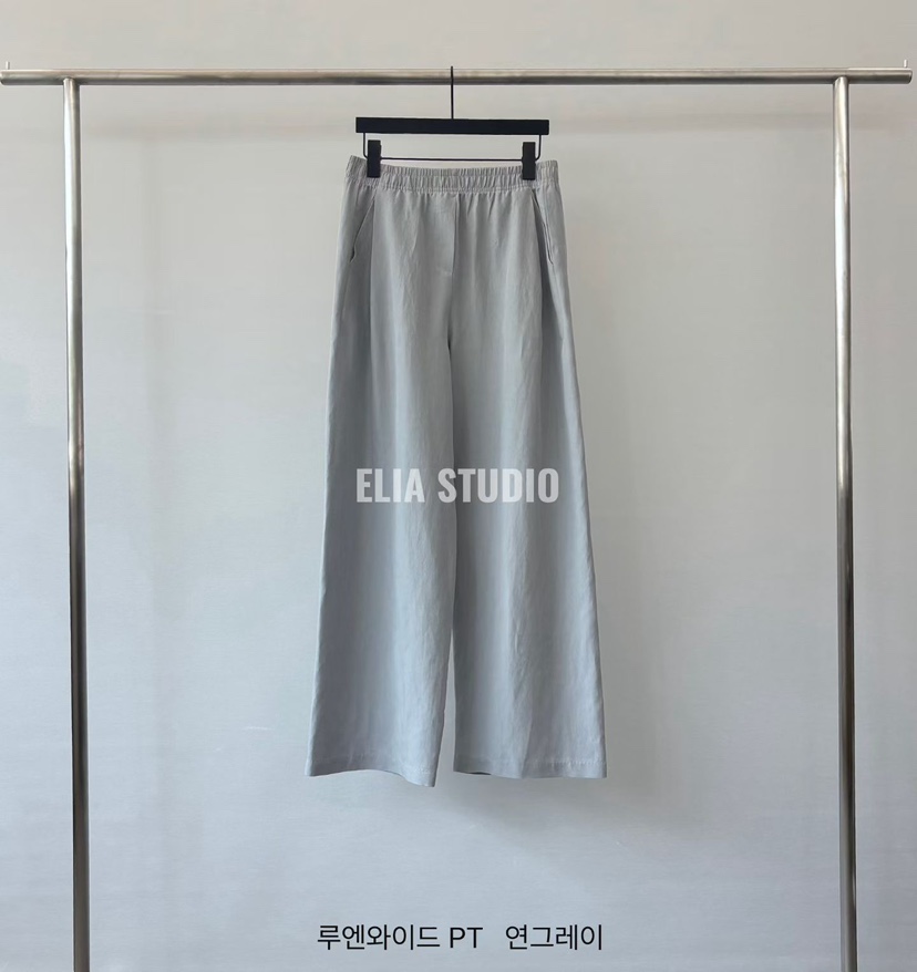 ELIA東大門實拍韓國女裝新款時尚職業推薦熱賣26春夏休閑褲ELIA休閑褲圖色2
