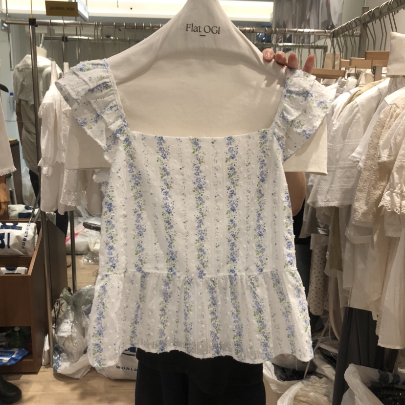 OGI韓國東大門直郵女士新品人氣推薦休閑時尚26春夏吊帶背心FLat OGI吊帶/背心圖色2