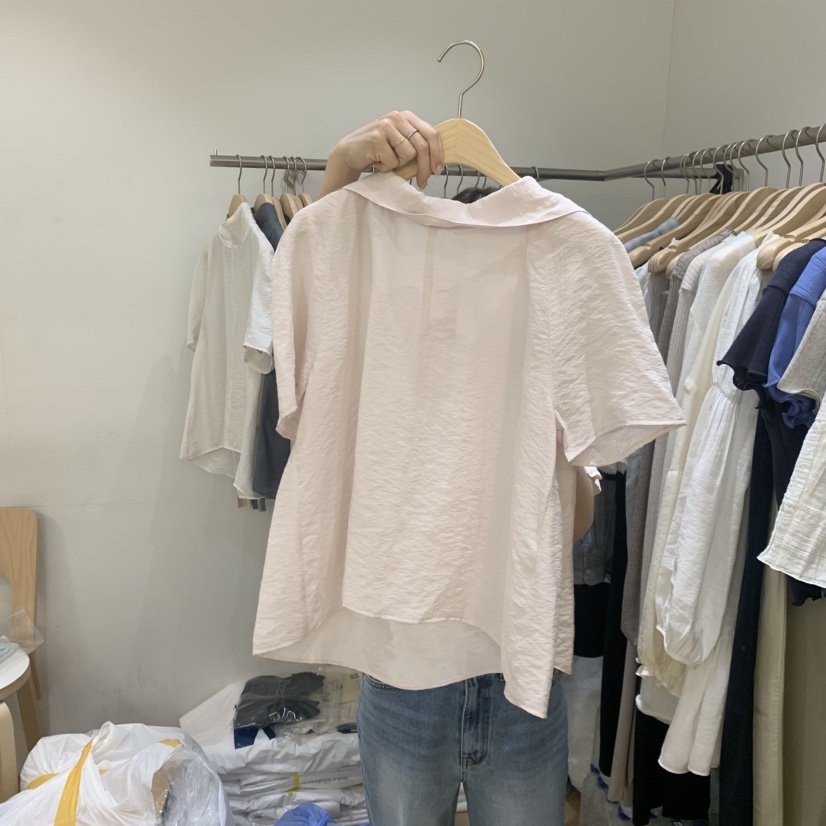 FOREST韓國代購女裝新品人氣熱賣職業休閑26夏季襯衫蕾絲衫FOREST襯衫/蕾絲衫圖色1