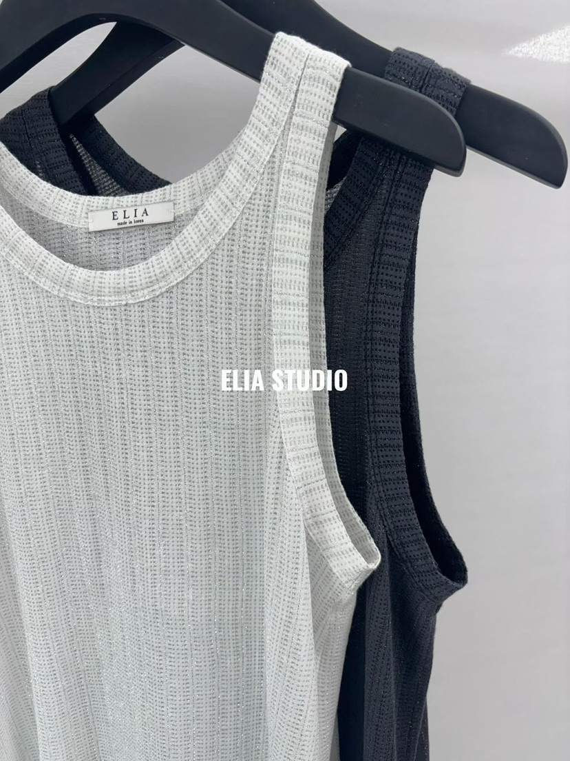 ELIA韓國東大門直郵女士新款26春夏26夏季時尚人氣吊帶背心ELIA吊帶/背心