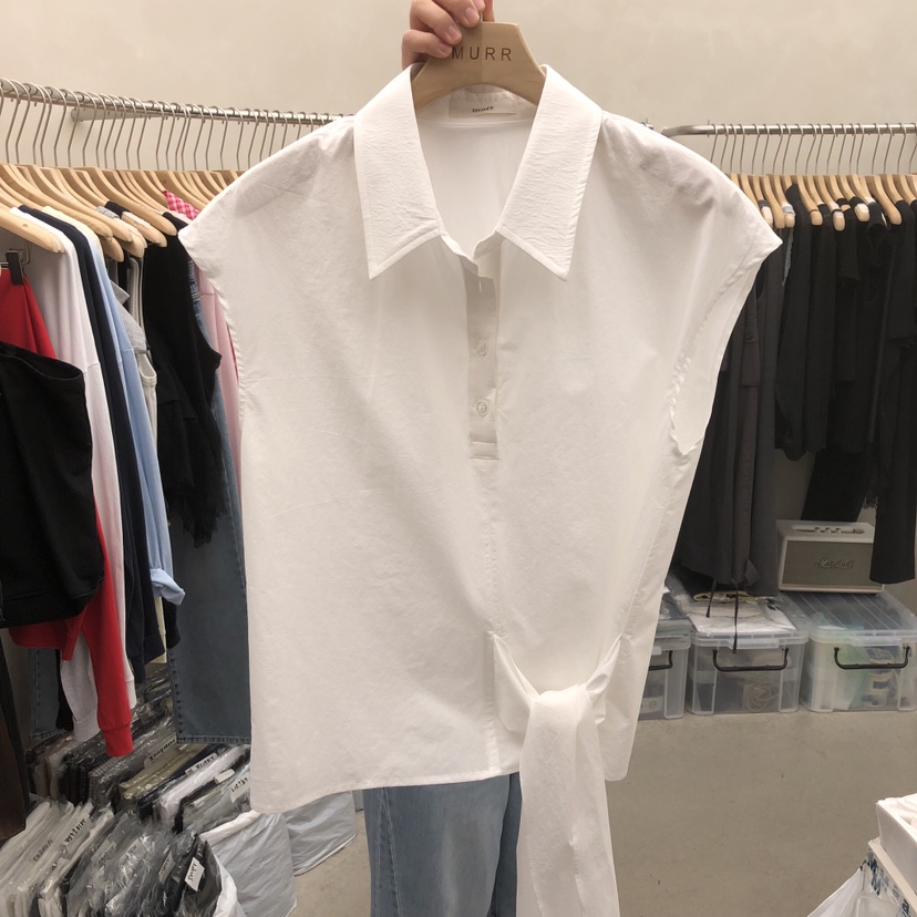 MURR韓國東大門直郵女士新品推薦休閑人氣26夏季襯衫蕾絲衫MURR襯衫/蕾絲衫圖色1