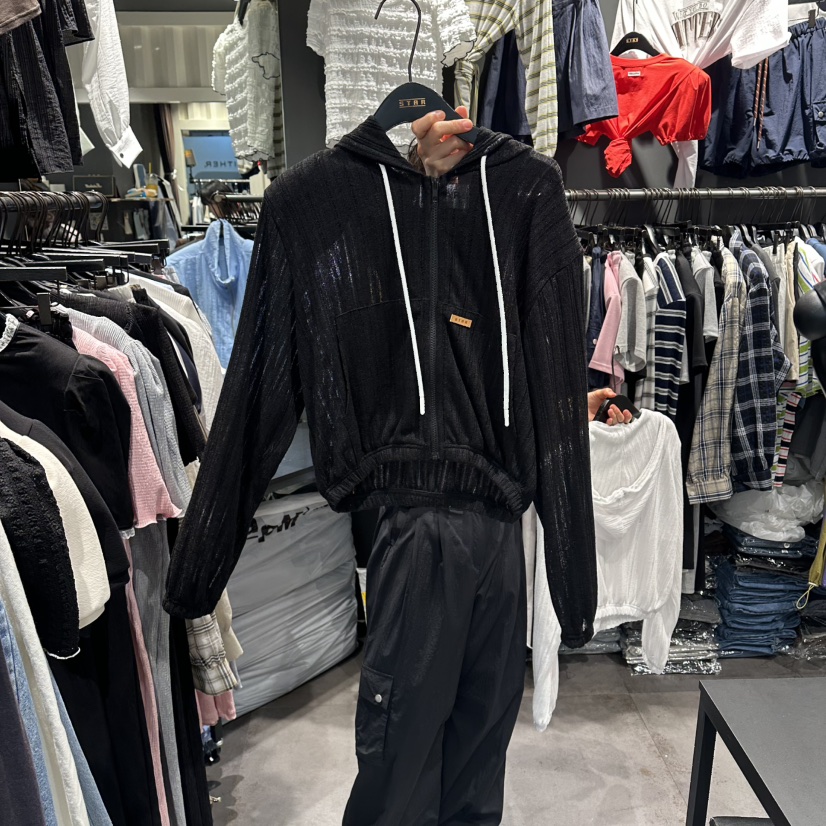 STAR-L韓國代購女士新品職業熱賣休閑26夏季26春夏衛衣亞麻布STAR-L衛衣圖色3