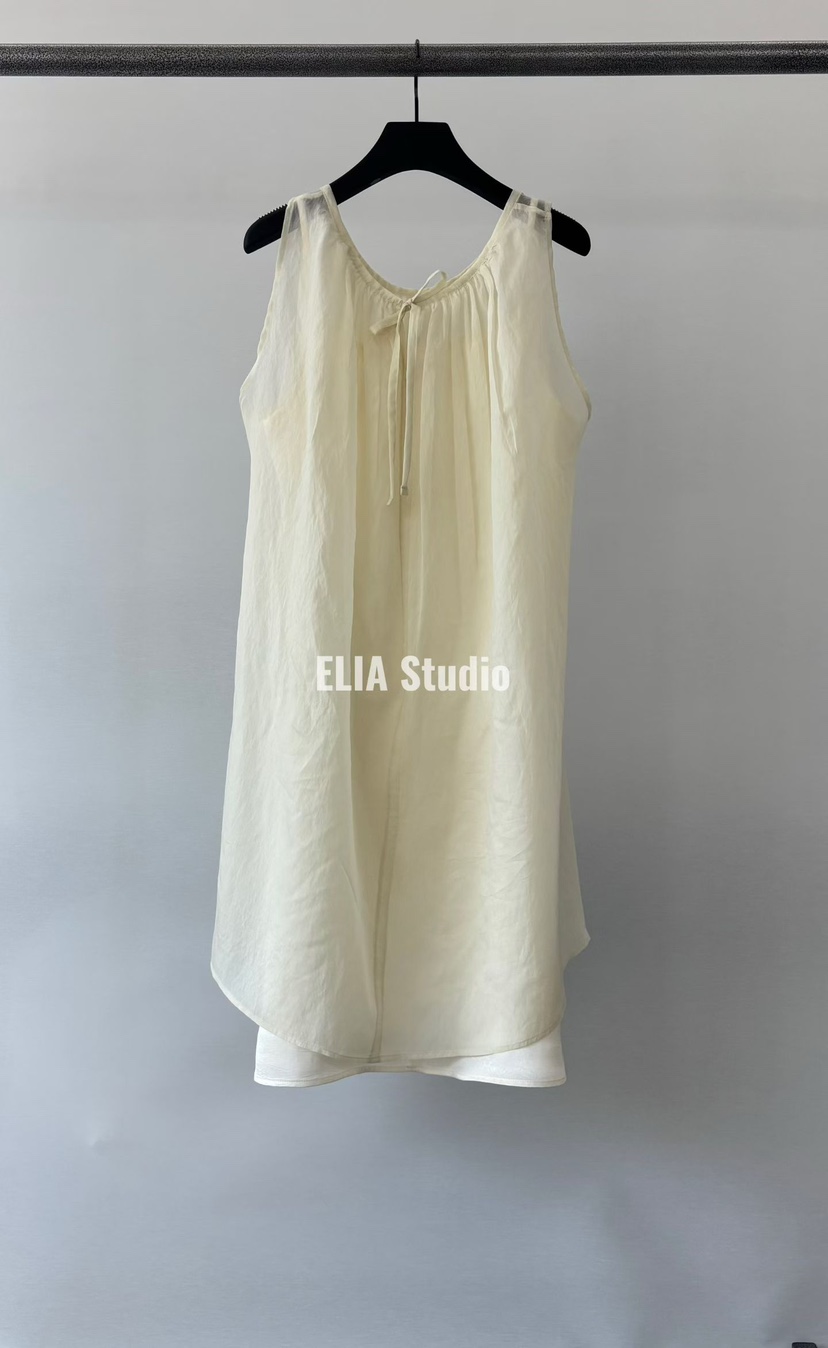 ELIA韓國東大門代購女裝新品時尚休閑推薦職業26春夏連衣裙ELIA連衣裙
