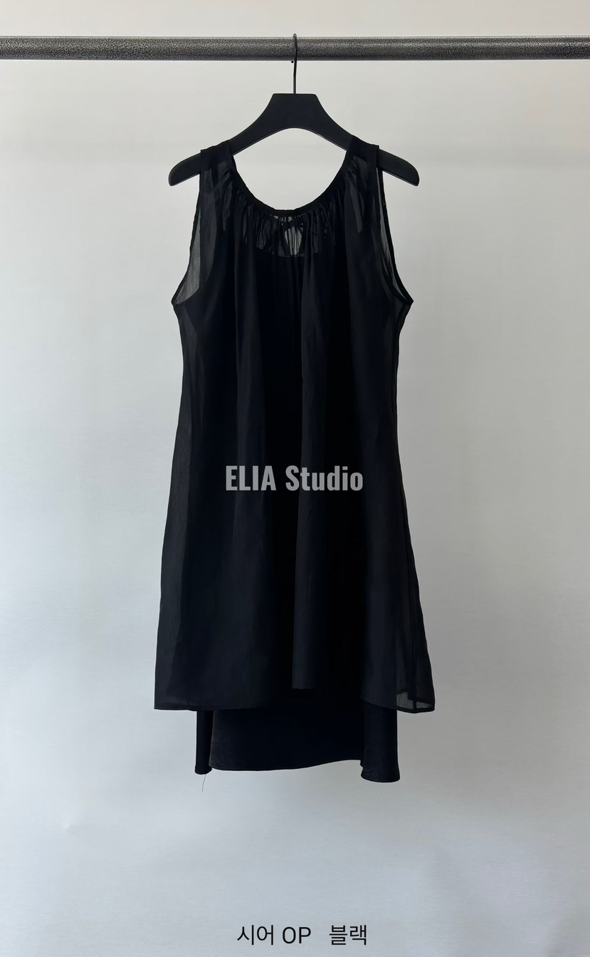 ELIA韓國東大門代購女裝新品時尚休閑推薦職業26春夏連衣裙ELIA連衣裙圖色2