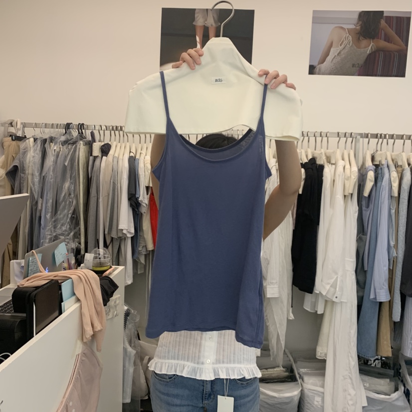 MAG韓國直郵實拍女士新款職業時尚推薦26春夏休閑吊帶背心MAG吊帶/背心圖色2