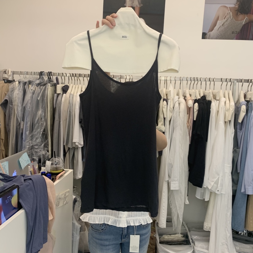 MAG韓國直郵實拍女士新款職業時尚推薦26春夏休閑吊帶背心MAG吊帶/背心圖色3
