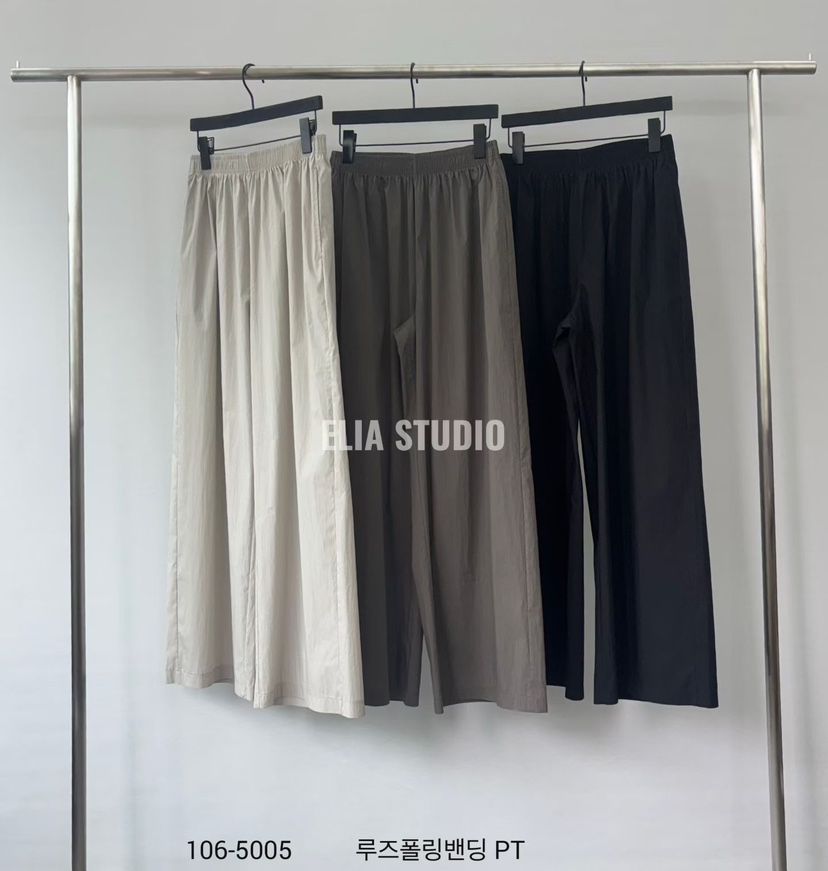 ELIA韓國東大門直郵女裝新品熱賣職業推薦26夏季時尚休閑褲ELIA休閑褲
