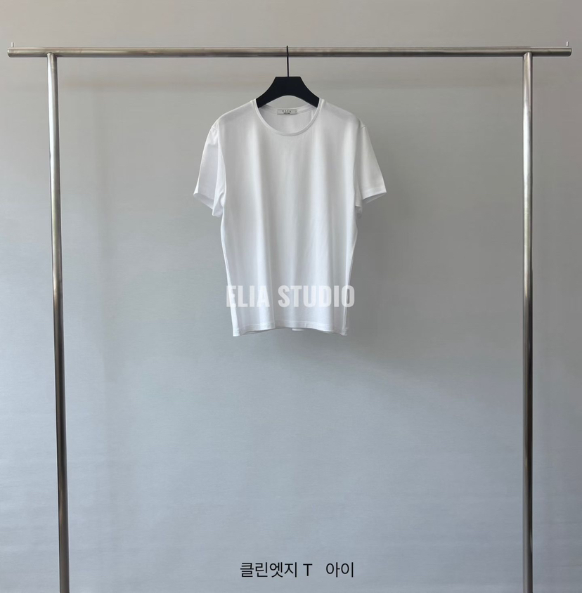 ELIA韓國代購女裝新品時尚26春夏熱賣人氣職業推薦休閑T恤ELIAT恤圖色1