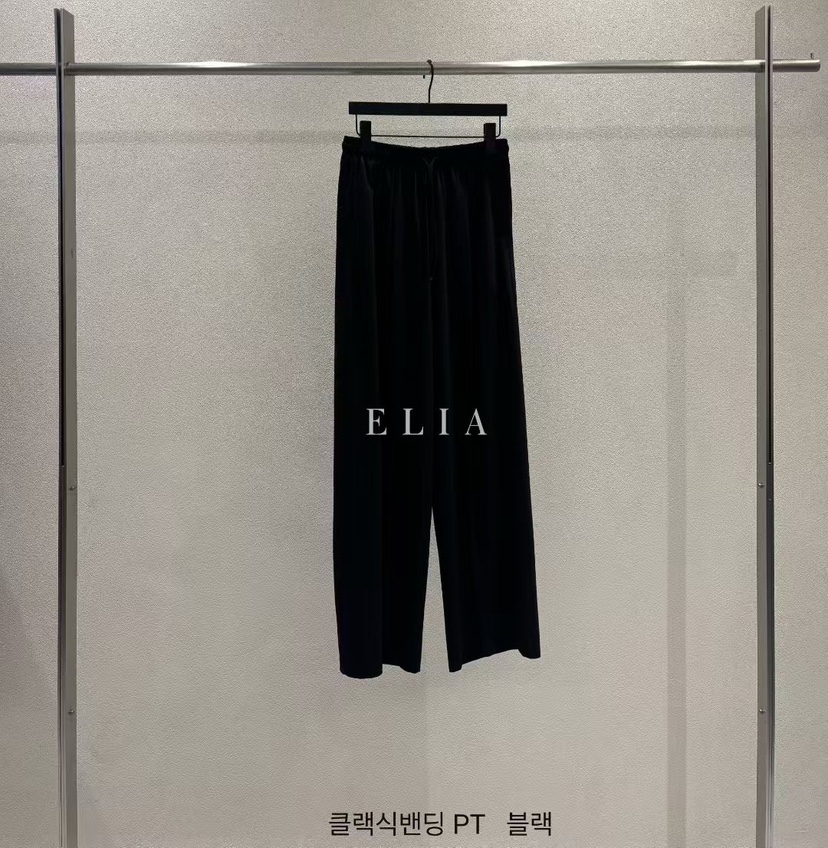ELIA韓國東大門直郵女士新款推薦熱賣26夏季職業休閑褲條紋ELIA休閑褲圖色2