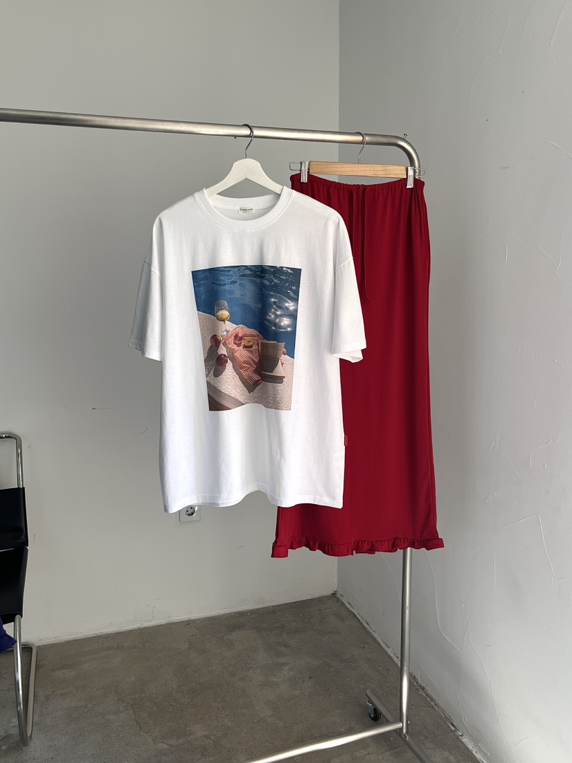 BEAMING SEOUL韓國直郵實拍女裝新品職業熱賣休閑26春夏T恤BEAMING SEOULT恤