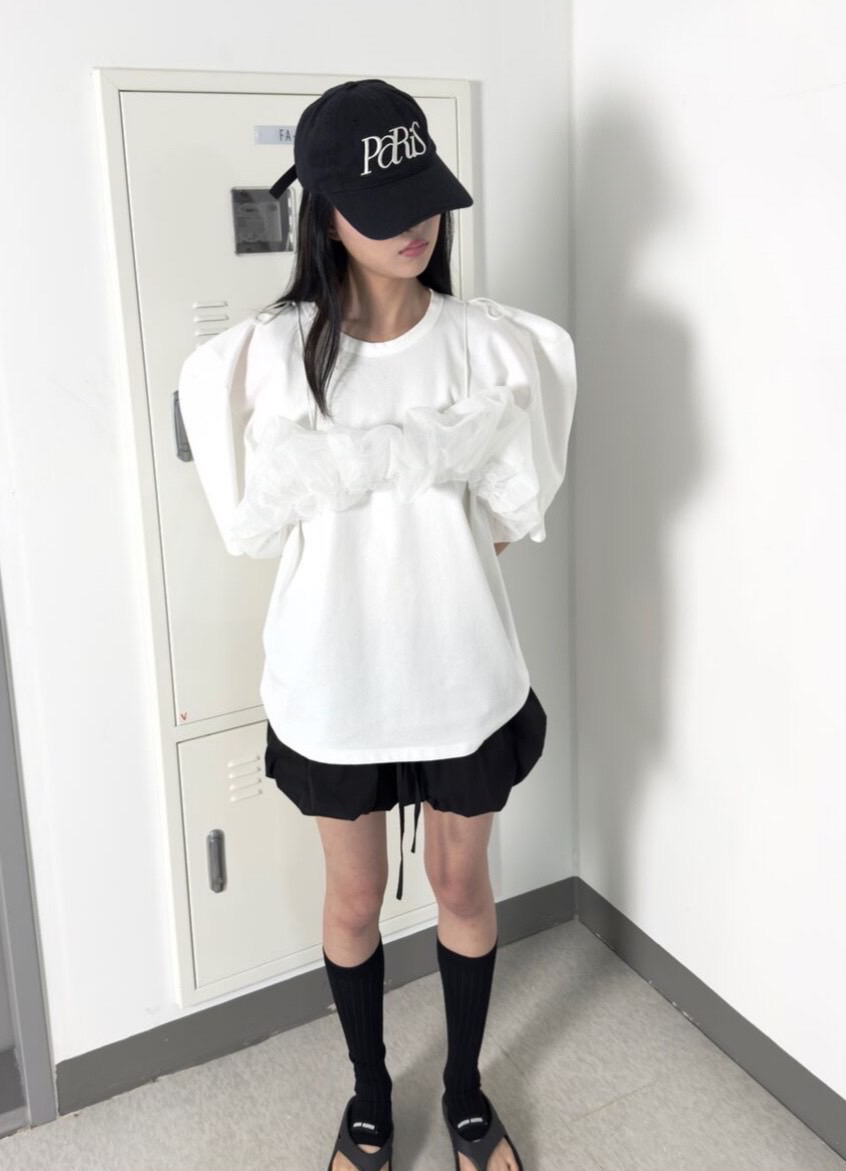 LE-PPL韓國代購女士新品人氣26夏季休閑推薦26春夏熱賣T恤LE-PPLT恤