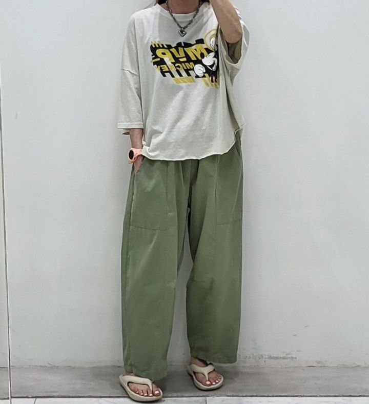 ZACCU韓國直郵女士新款26春夏熱賣職業26夏季人氣時尚休閑褲ZACCU休閑褲