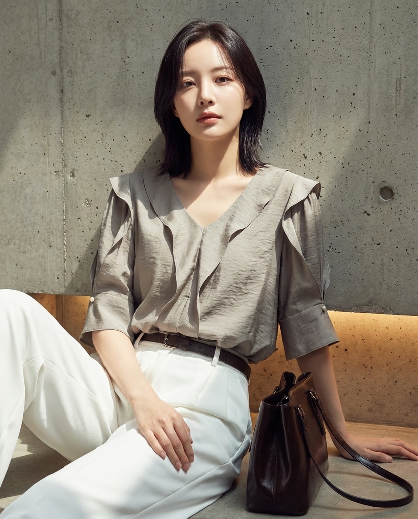 BODDARI보따리-T韓國直郵女裝新款時尚休閑熱賣襯衫蕾絲衫BODDARI보따리-T襯衫/蕾絲衫