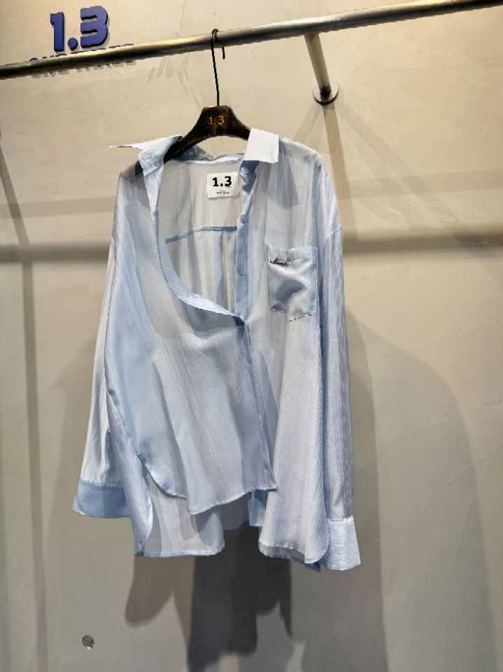1.3韓國代購女裝新品休閑時尚人氣職業26夏季襯衫蕾絲衫1.3襯衫/蕾絲衫