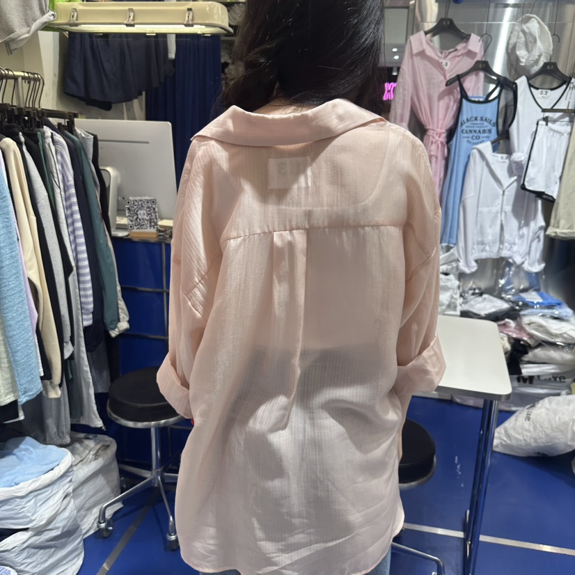 1.3韓國代購女裝新品休閑時尚人氣職業26夏季襯衫蕾絲衫1.3襯衫/蕾絲衫