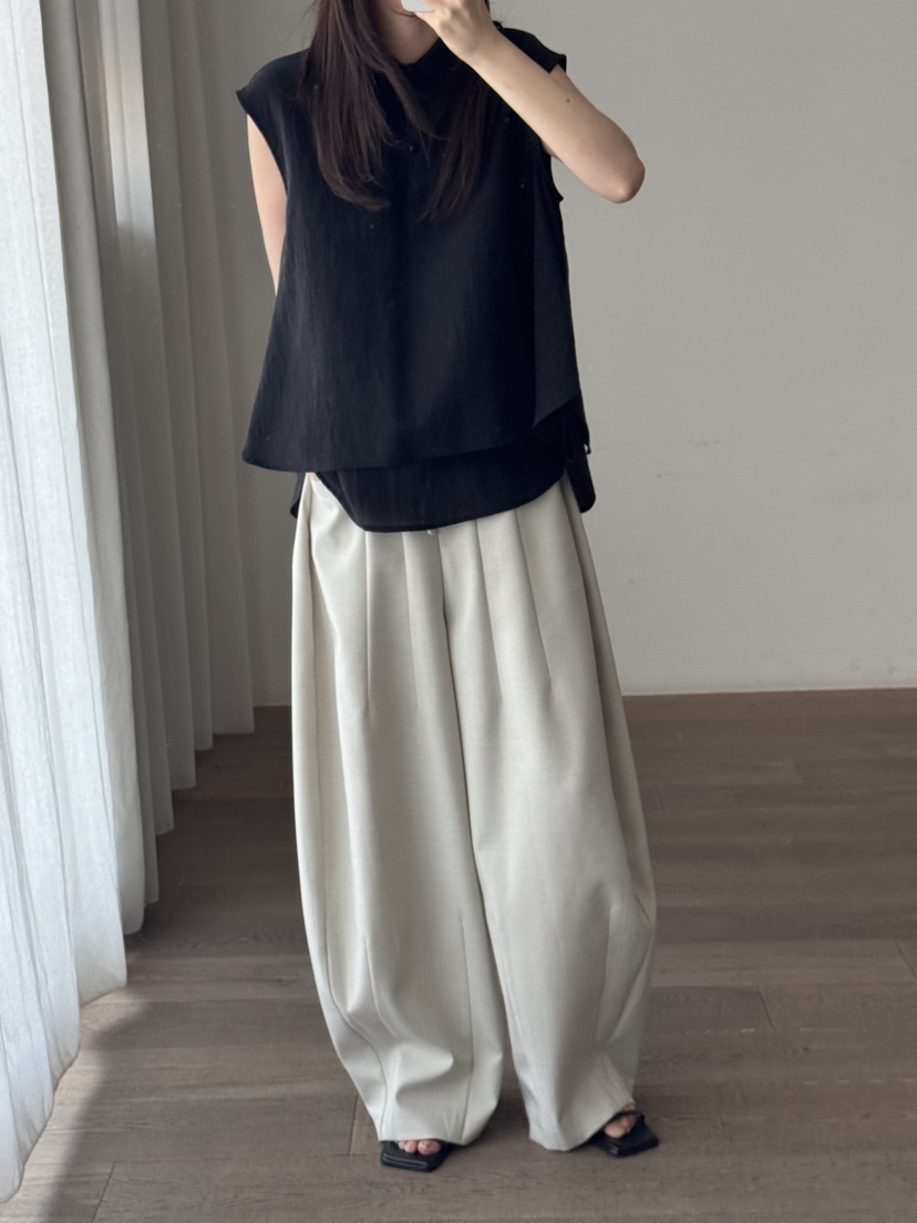 LE-PPL韓國直郵女裝新品時尚26夏季休閑26春夏襯衫蕾絲衫LE-PPL襯衫/蕾絲衫
