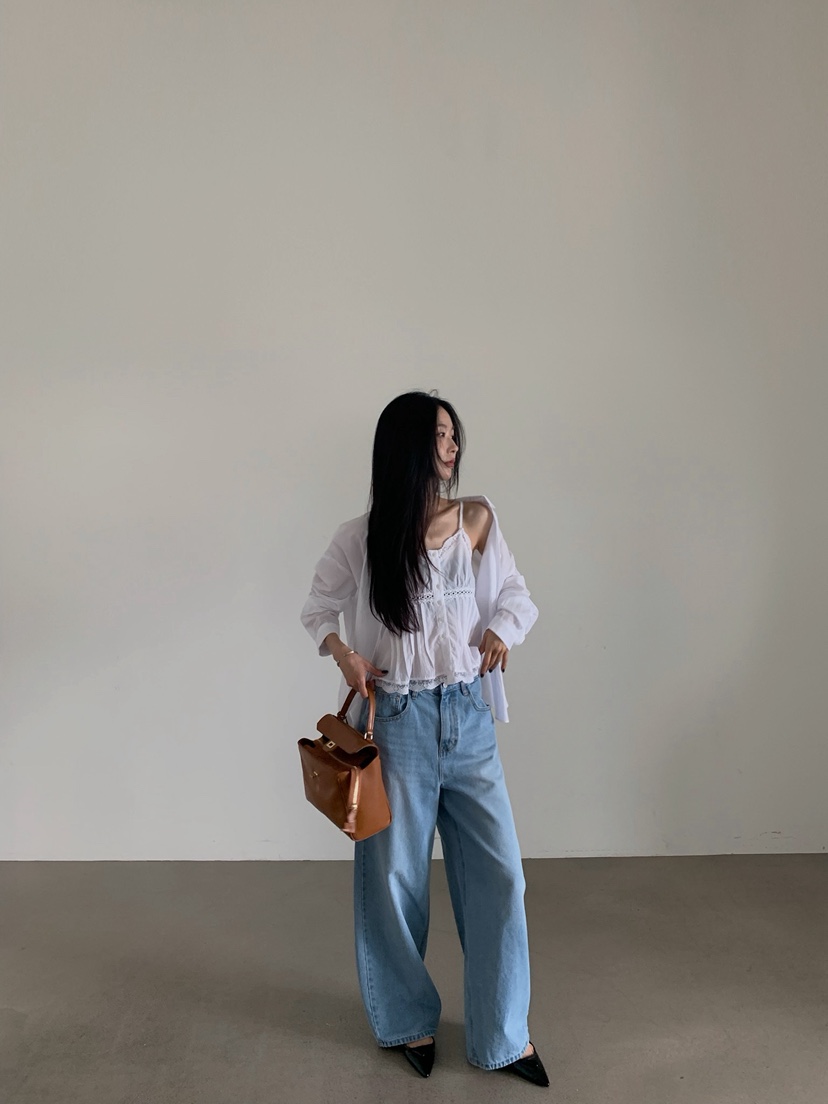 VERANDA東大門實拍韓國女裝新款時尚職業26夏季襯衫蕾絲衫VERANDA襯衫/蕾絲衫