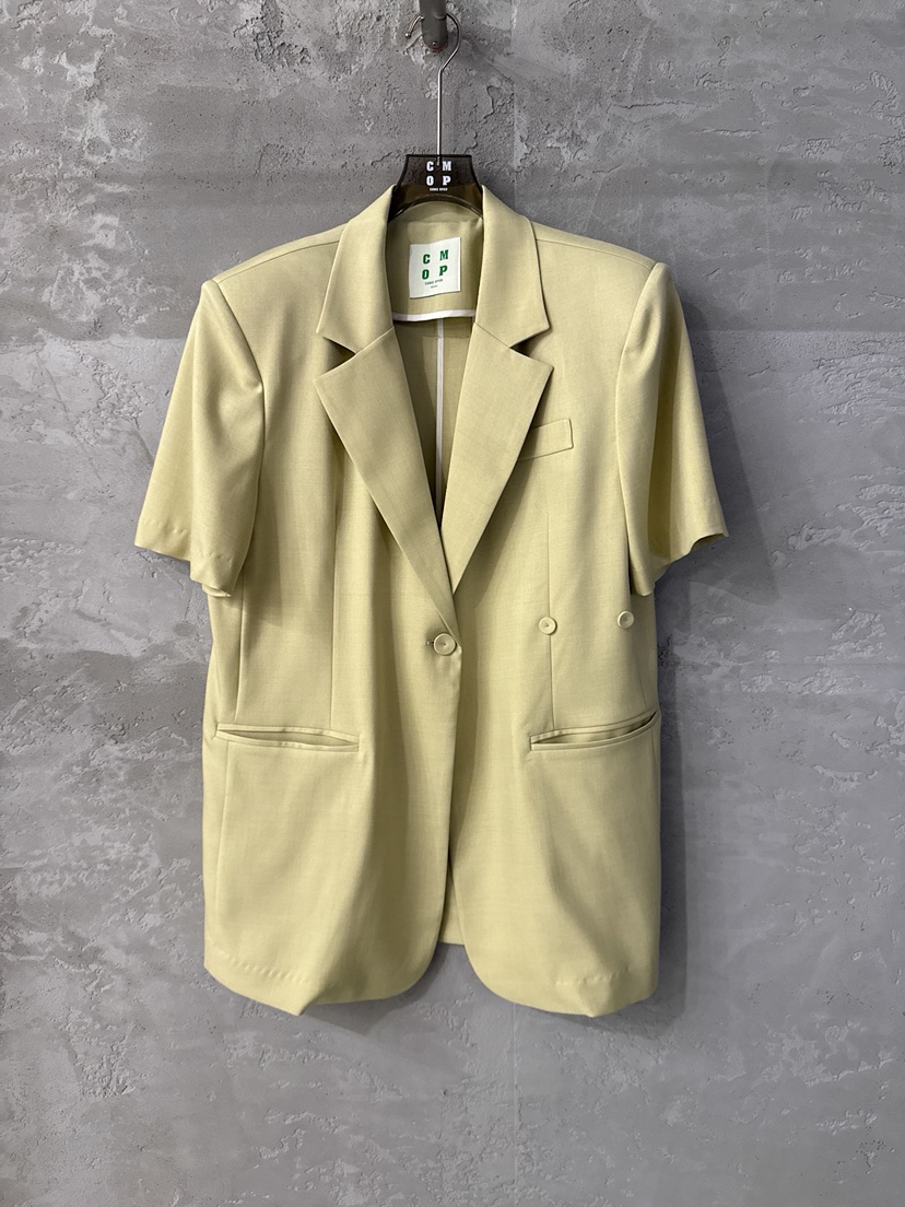 COME OPEN/HAPER東大門實拍韓國女裝新品職業西裝西服開衩CMOP/COME OPEN-HAPER西裝/西服圖色1