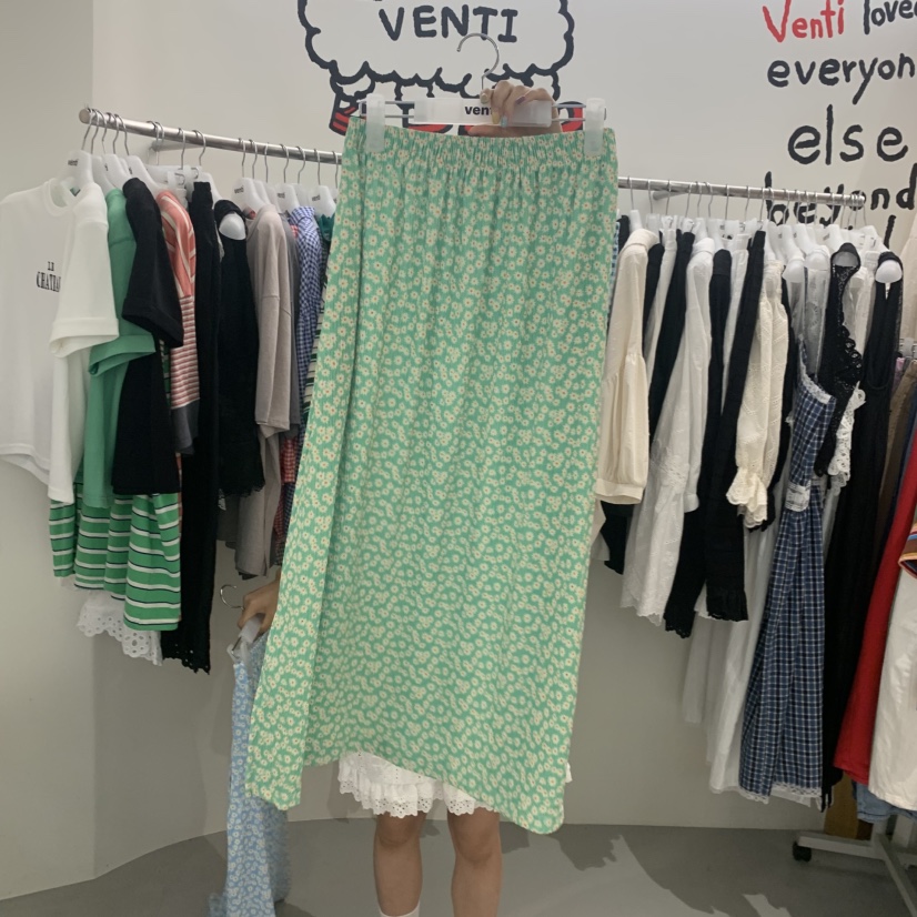 VENTI東大門實拍韓國女士新款26夏季熱賣推薦時尚26春夏長裙VENTI長裙圖色1