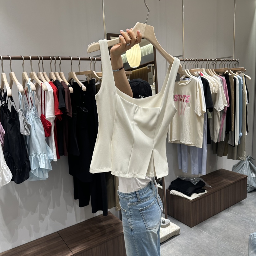 BABYTOUCH韓國東大門代購女士新品26春夏職業人氣吊帶背心BABYTOUCH吊帶/背心