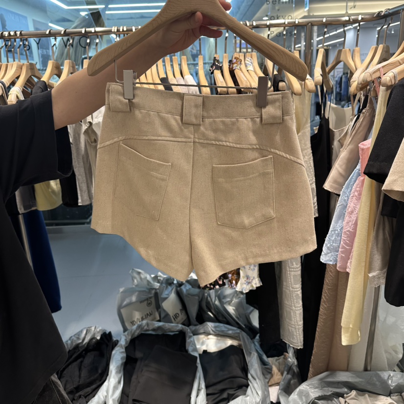 HONG.U東大門實拍韓國女士新品休閑26夏季職業熱賣人氣短褲HONG.U短褲