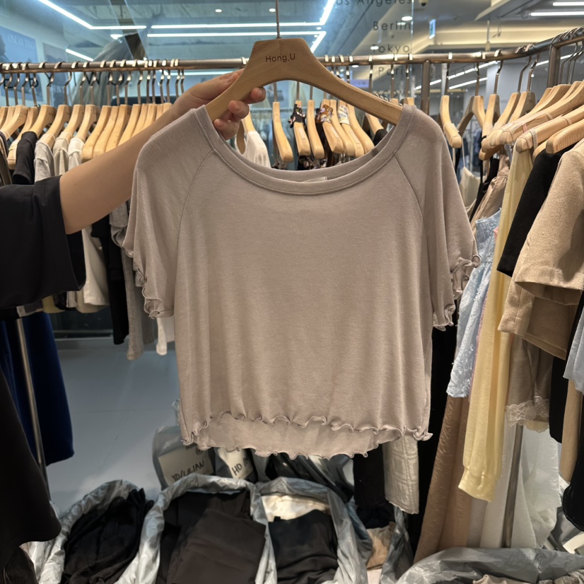 HONG.U韓國東大門代購女裝新品26夏季26春夏推薦時尚T恤HONG.UT恤圖色2