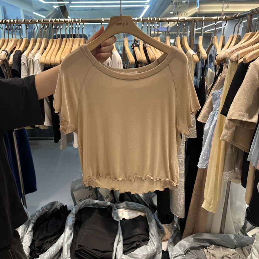 HONG.U韓國東大門代購女裝新品26夏季26春夏推薦時尚T恤HONG.UT恤圖色3