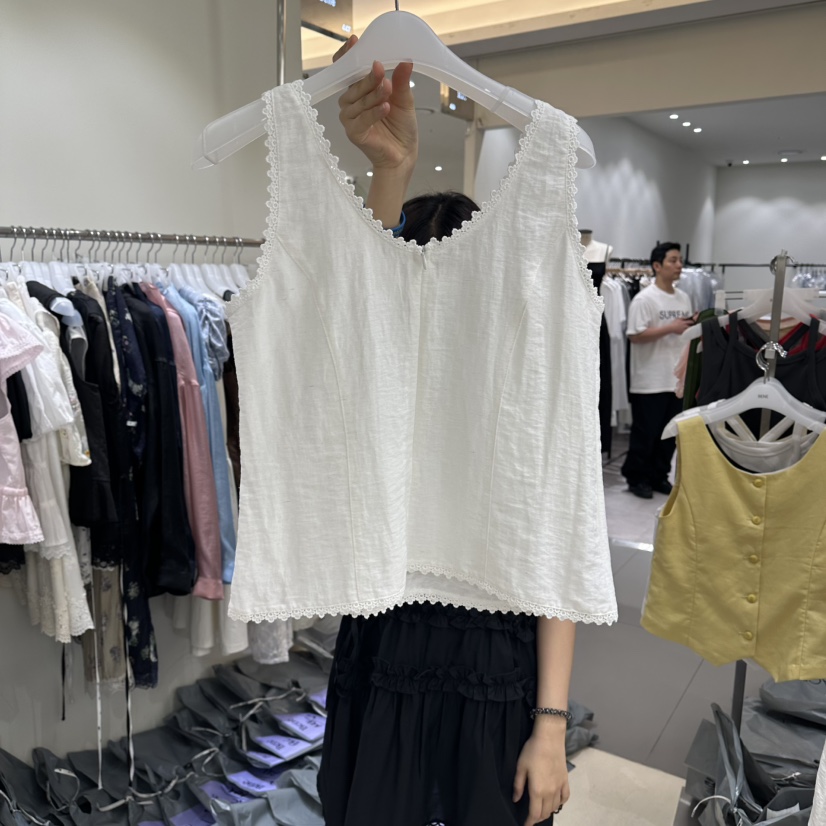 BENE韓國直郵女裝新款推薦26夏季26春夏人氣時尚襯衫蕾絲衫BENE襯衫/蕾絲衫