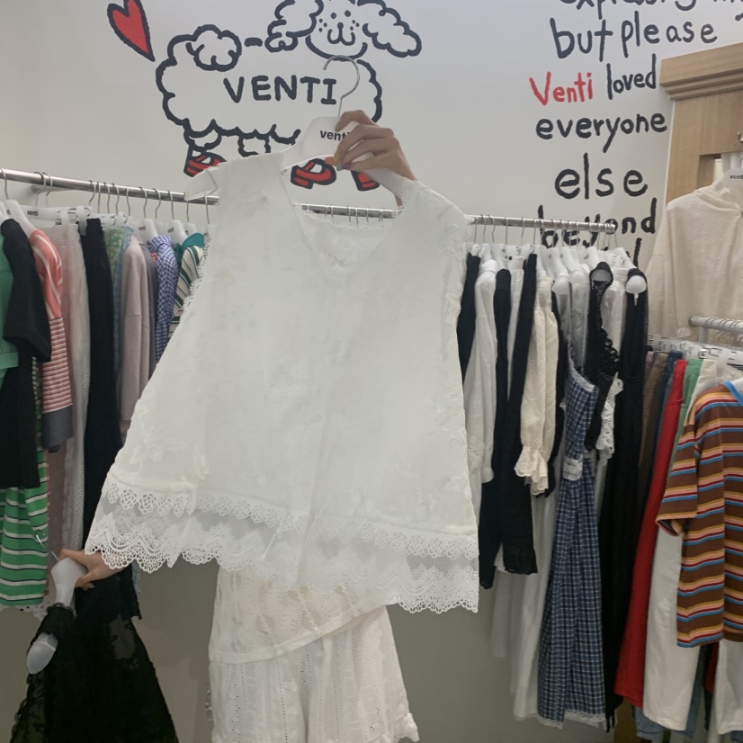 VENTI韓國直郵實拍女裝新款26春夏時尚人氣休閑職業吊帶背心VENTI吊帶/背心圖色1