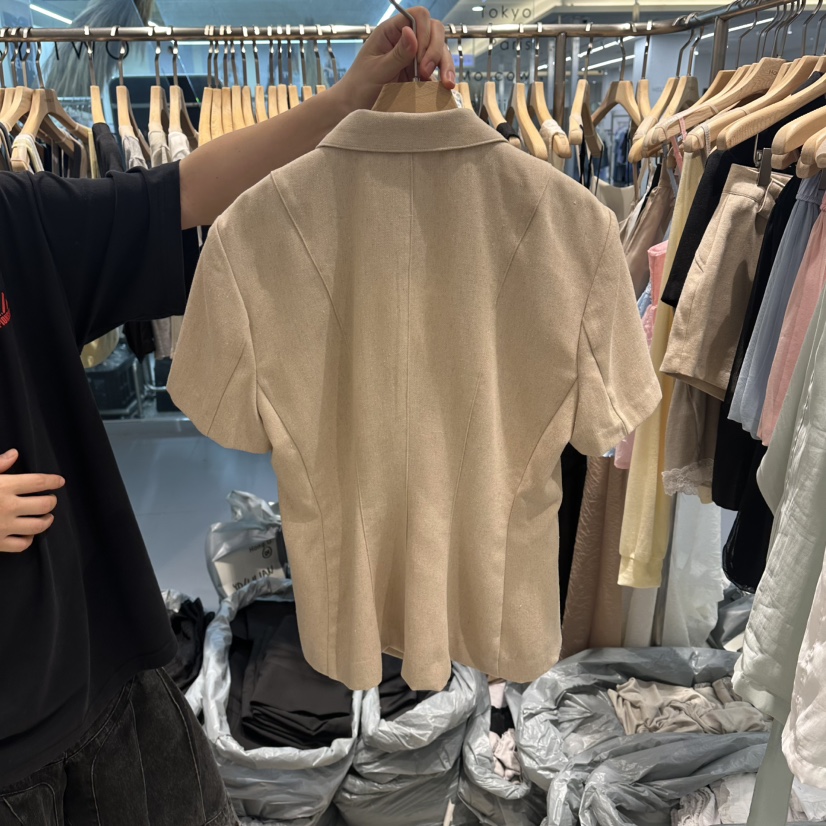 HONG.U韓國東大門代購女裝新品時尚26春夏休閑熱賣西裝西服HONG.U西裝/西服