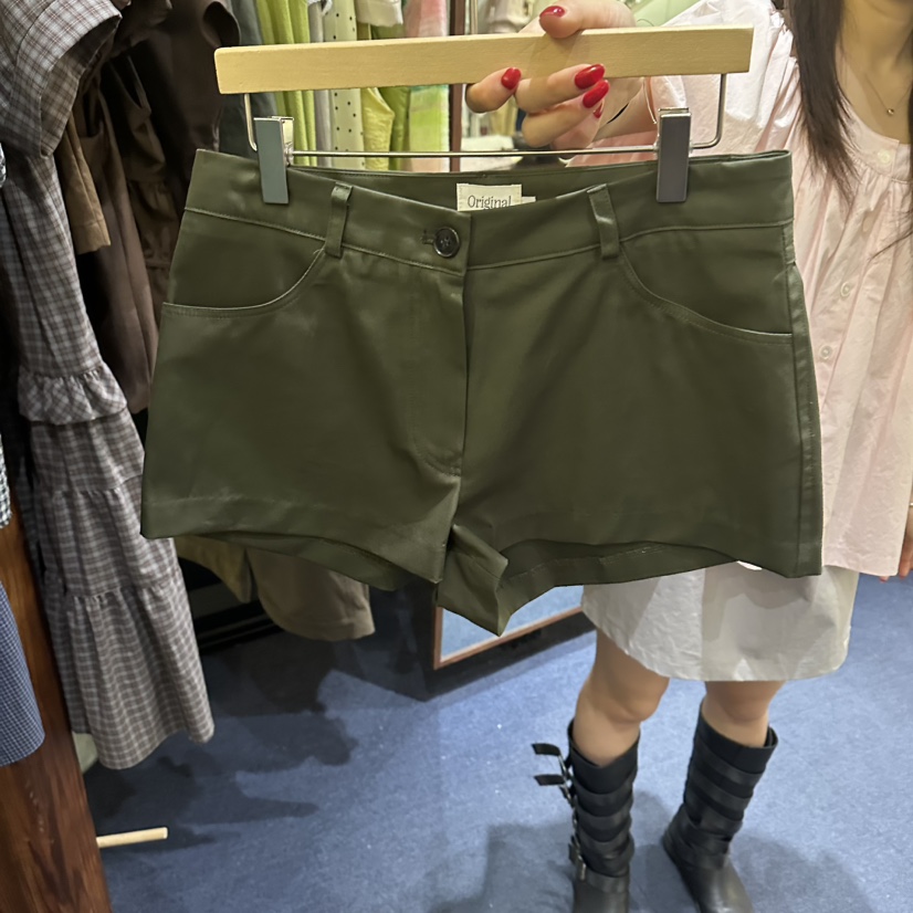 FURE韓國直郵實拍女裝新品人氣職業時尚熱賣休閑短褲棉質FURE短褲圖色2