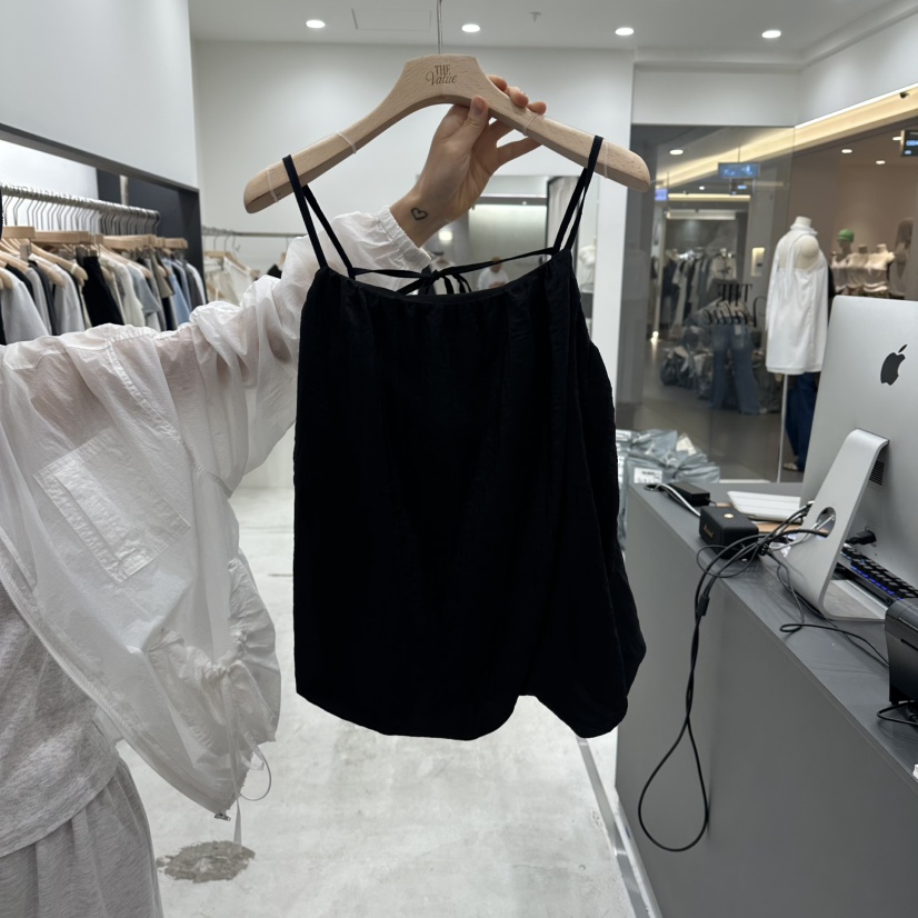 THE VALUE韓國東大門代購女裝新品推薦26夏季吊帶背心無袖THE VALUE吊帶/背心圖色3