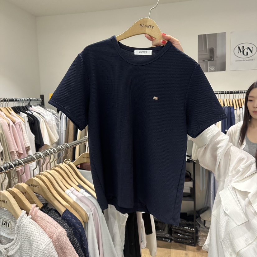M.G.N韓國代購女裝新款熱賣26春夏26夏季休閑人氣推薦T恤MAGNETT恤圖色4