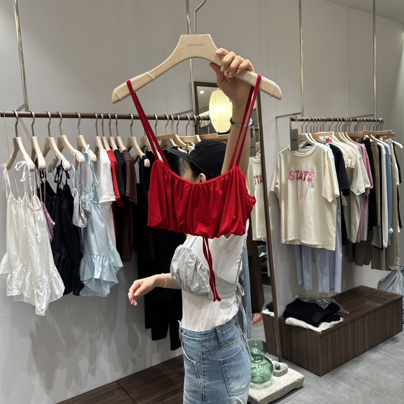 BABYTOUCH東大門實拍韓國女裝新款人氣26夏季推薦吊帶背心BABYTOUCH吊帶/背心圖色2