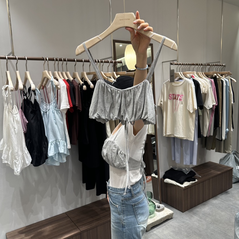 BABYTOUCH東大門實拍韓國女裝新款人氣26夏季推薦吊帶背心BABYTOUCH吊帶/背心圖色3