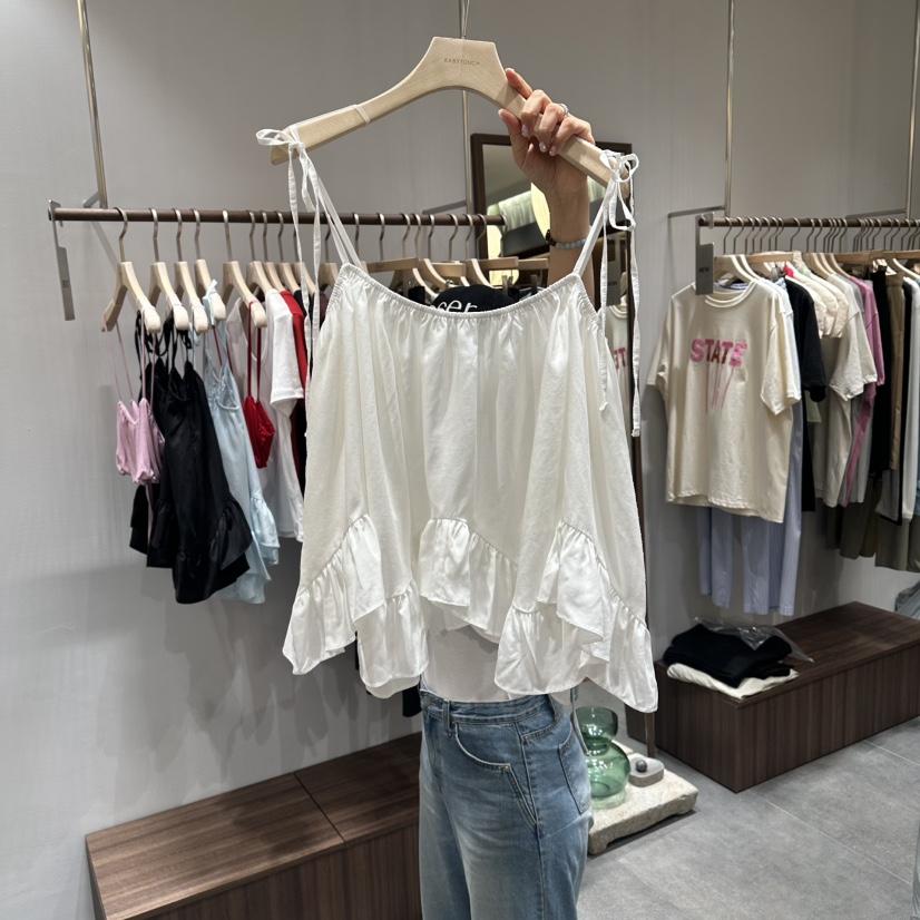 BABYTOUCH韓國直郵女士新款推薦時尚26春夏人氣熱賣吊帶背心BABYTOUCH吊帶/背心圖色1
