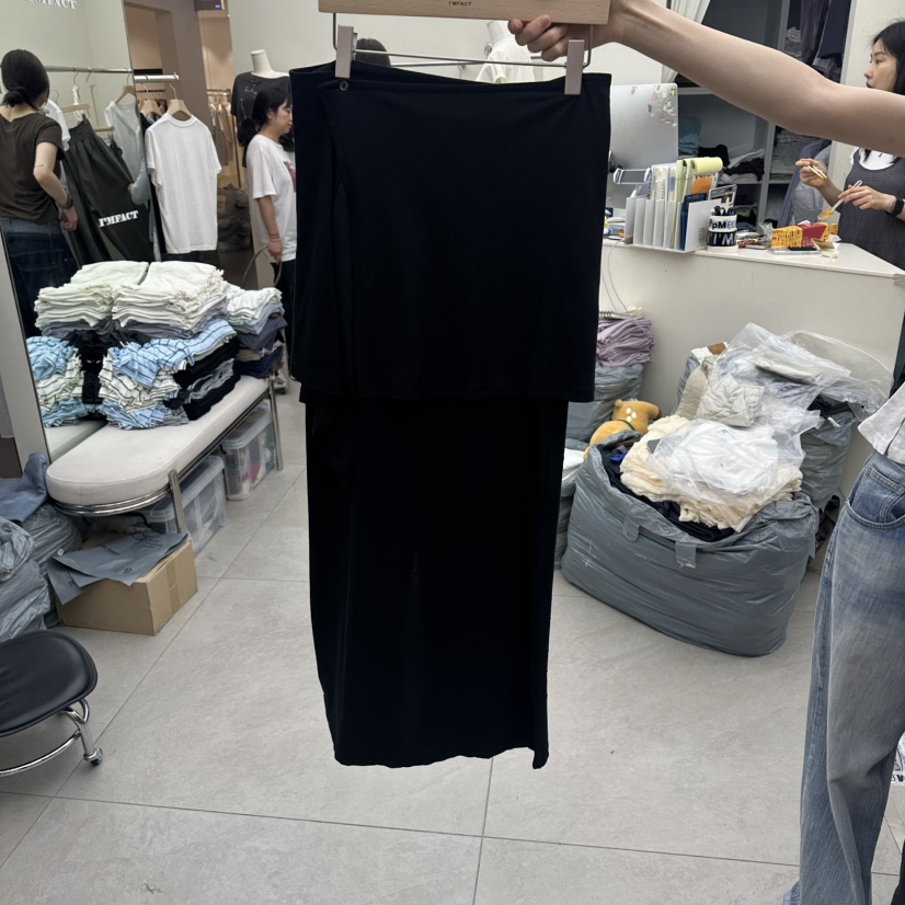 I MFACT韓國直郵女士新款26春夏26夏季推薦熱賣人氣長裙I MFACT長裙圖色2黑色