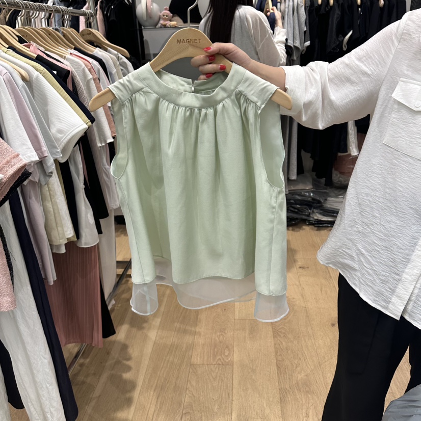 M.G.N韓國直郵女裝新品熱賣26春夏休閑人氣時尚吊帶背心MAGNET吊帶/背心圖色2
