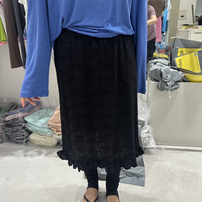 COMBO東大門實拍韓國女裝新品26夏季人氣時尚熱賣休閑長裙COM_BO長裙圖色2