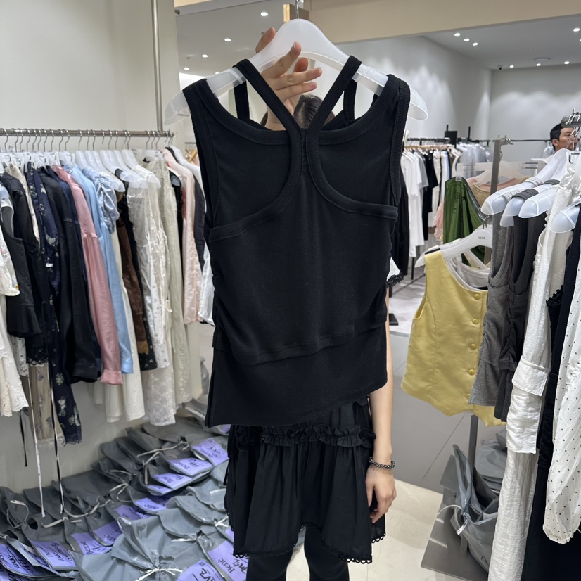 BENE韓國代購女裝新品26夏季26春夏時尚人氣職業吊帶背心BENE吊帶/背心
