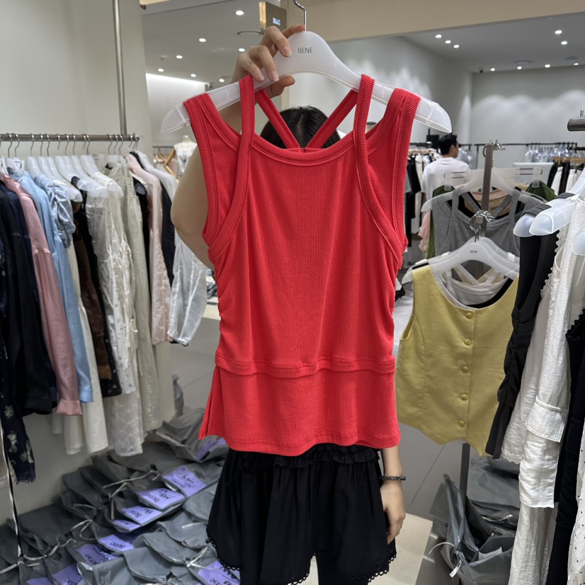 BENE韓國代購女裝新品26夏季26春夏時尚人氣職業吊帶背心BENE吊帶/背心圖色3