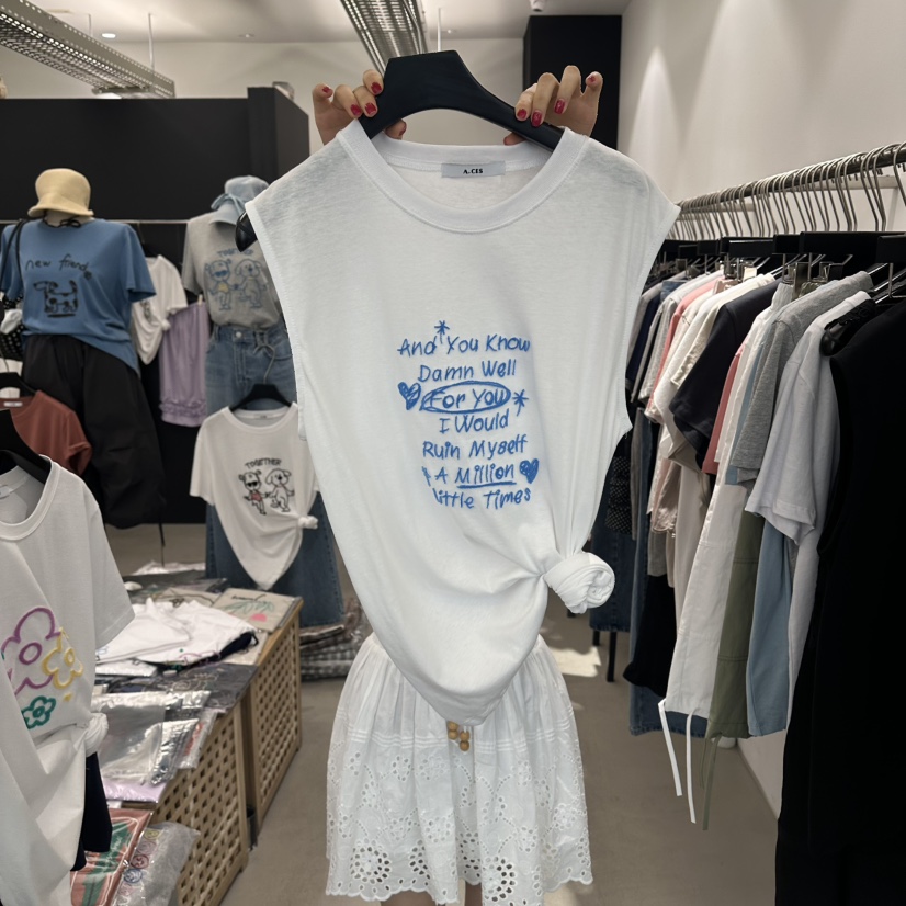 A.CES韓國直郵女裝新品職業休閑推薦人氣時尚熱賣吊帶背心A.CES吊帶/背心圖色1