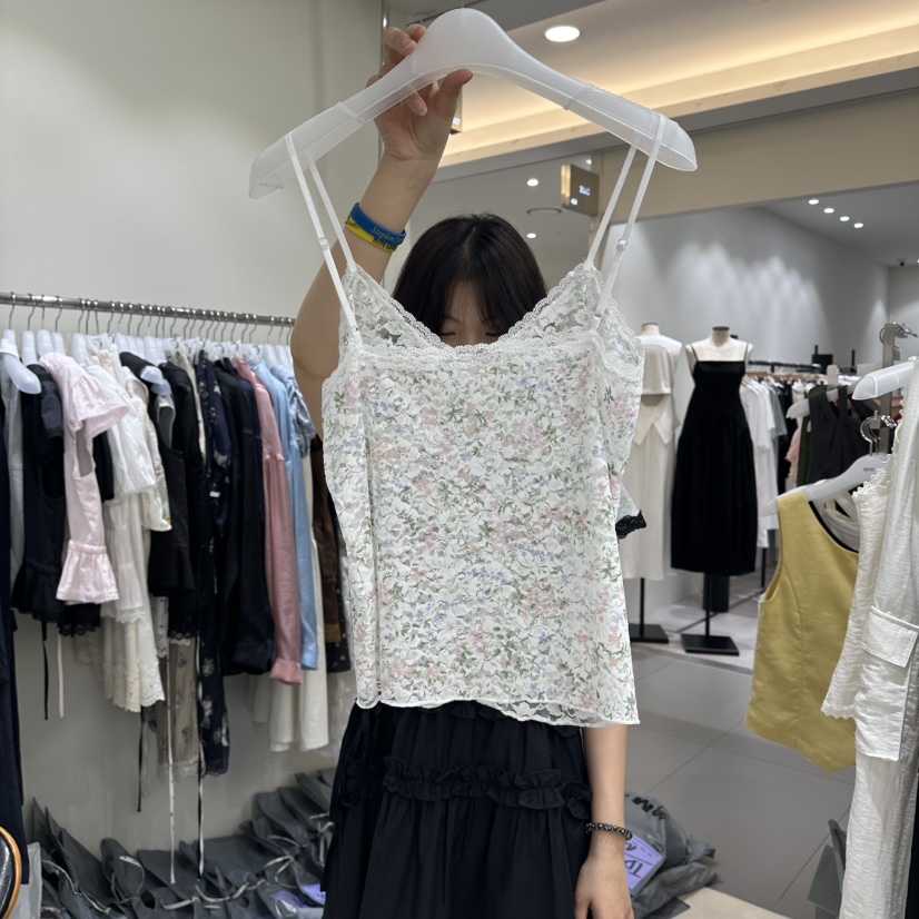 BENE韓國代購女士新款人氣26春夏休閑26夏季熱賣吊帶背心BENE吊帶/背心