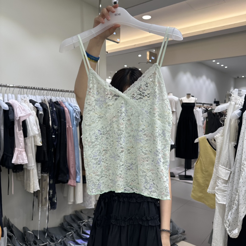 BENE韓國代購女士新款人氣26春夏休閑26夏季熱賣吊帶背心BENE吊帶/背心圖色2