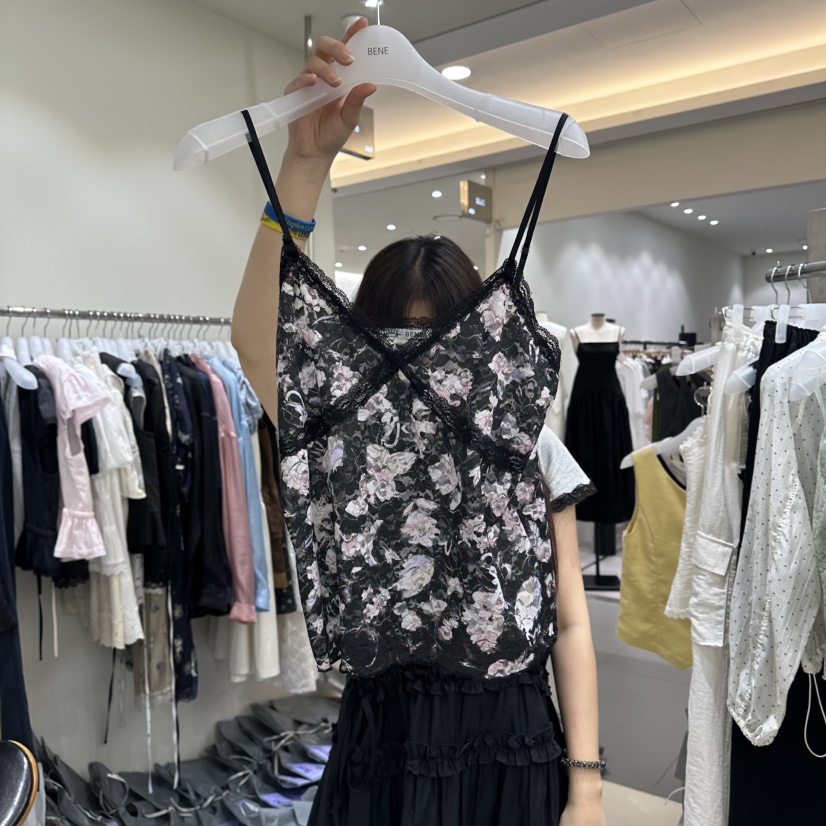 BENE韓國代購女士新款人氣26春夏休閑26夏季熱賣吊帶背心BENE吊帶/背心圖色4