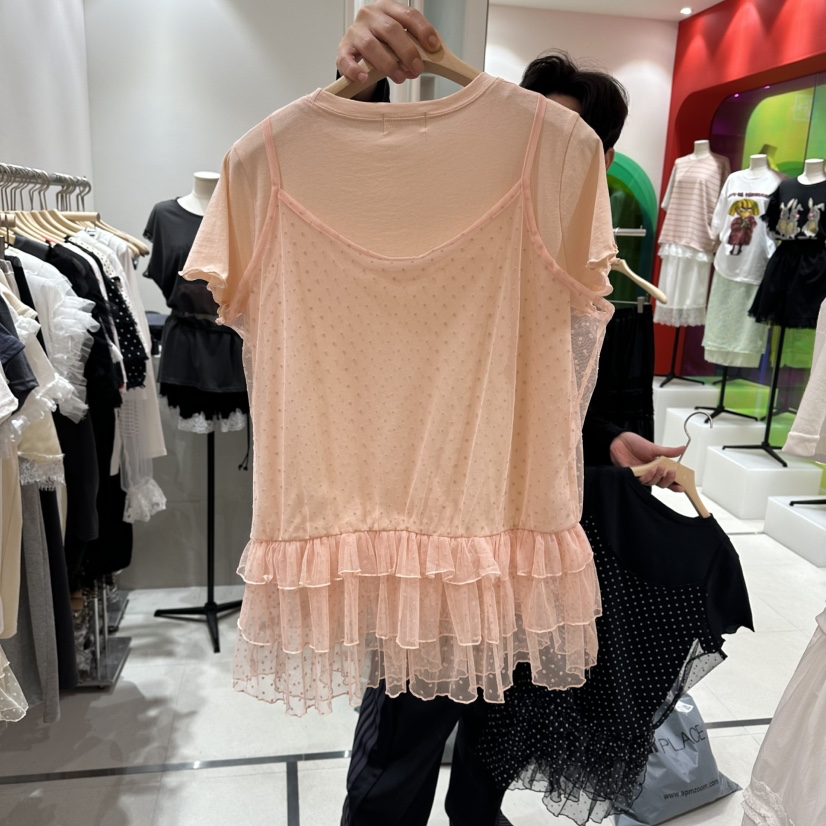 MINI UNNI韓國東大門代購女裝新款職業推薦26春夏襯衫蕾絲衫MINI UNNI襯衫/蕾絲衫