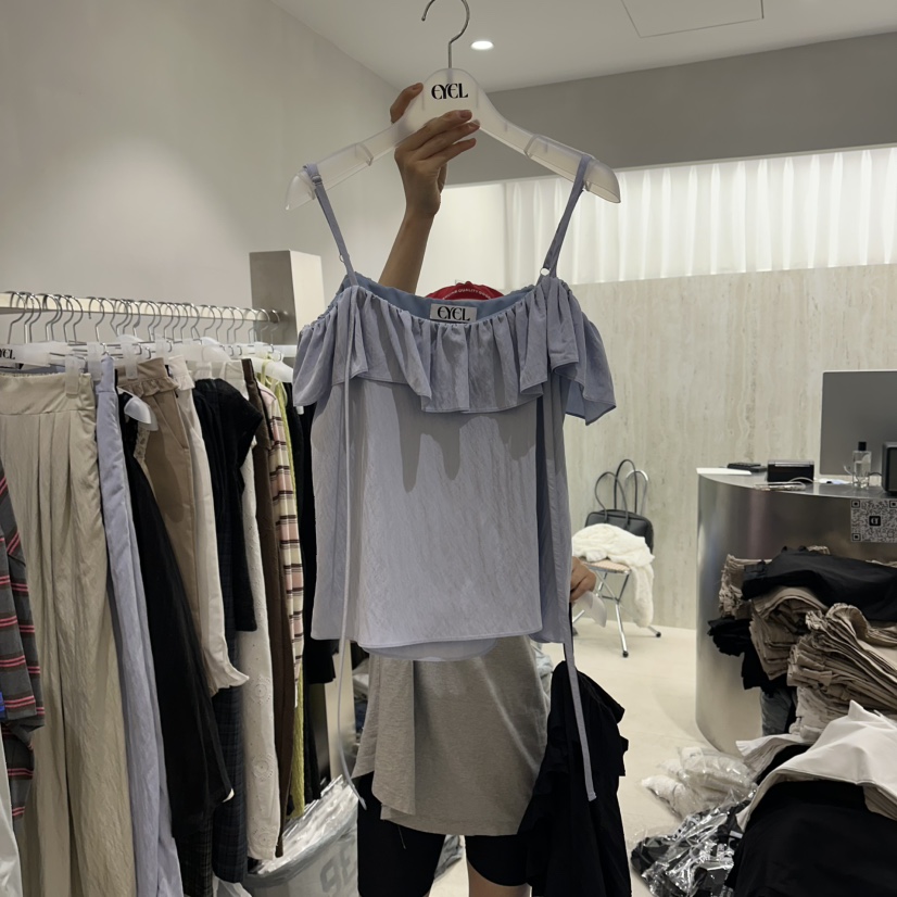 EYEL韓國直郵女裝新品熱賣26夏季職業人氣推薦26春夏吊帶背心EYEL吊帶/背心圖色1