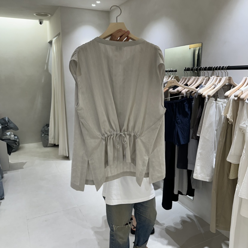 MILLIF韓國代購女裝新品時尚職業推薦熱賣26夏季襯衫蕾絲衫MILLIF襯衫/蕾絲衫