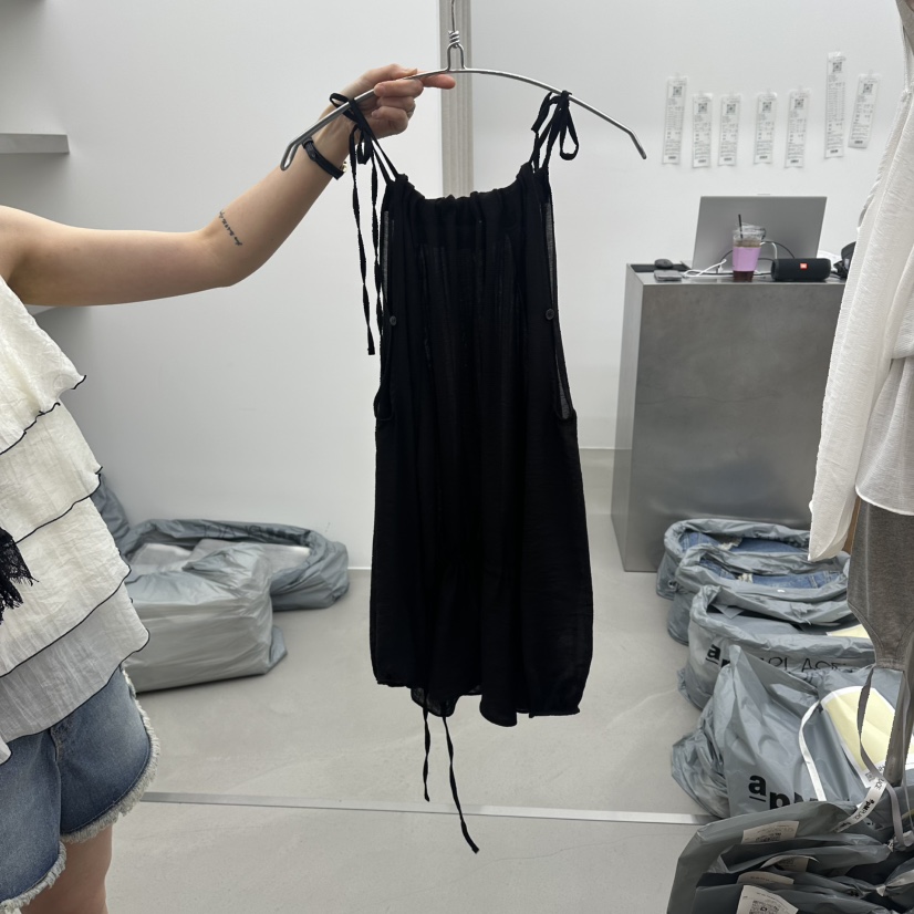 ENHANCE韓國直郵女士新品時尚人氣26春夏職業吊帶背心絲帶ENHANCE/HOPESMORE吊帶/背心